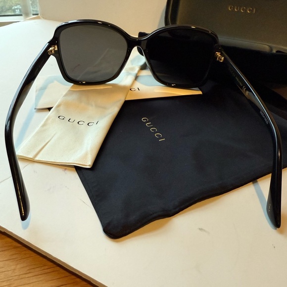 Gucci Black Sunglasses Women's Sunglasses, GG0765Sa - Picture 8 of 11